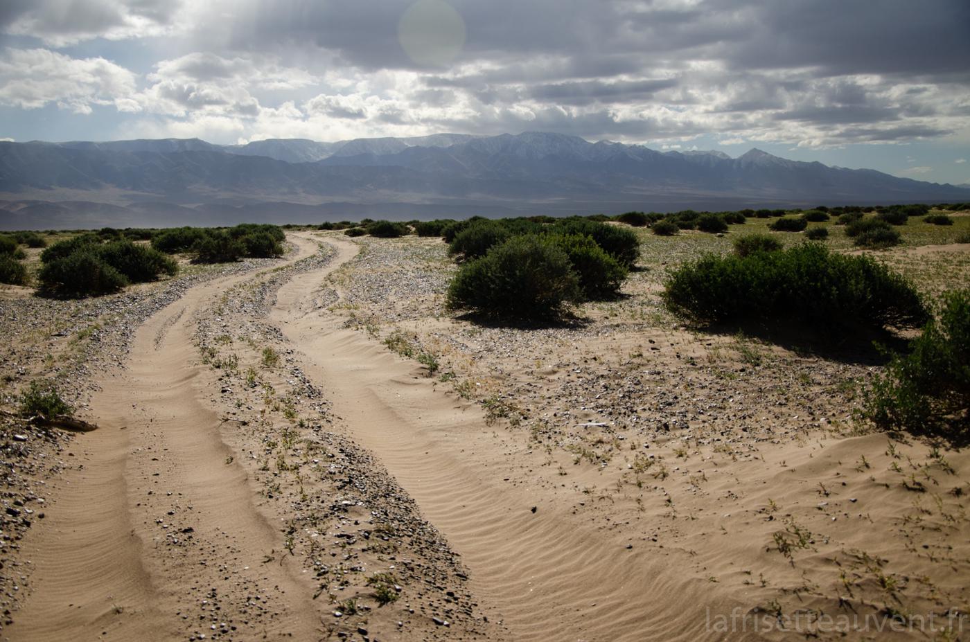 La route vers les montagnes